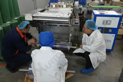 華謀咨詢為某（藥物行業）公司進行看板及設備問題輔導