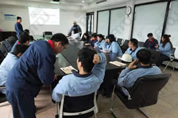 華謀咨詢為某（環保行業）公司導入看板培訓