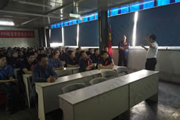 華謀咨詢?yōu)槟常ㄆ湫袠I(yè)）公司進行全員6S基礎(chǔ)知識培訓